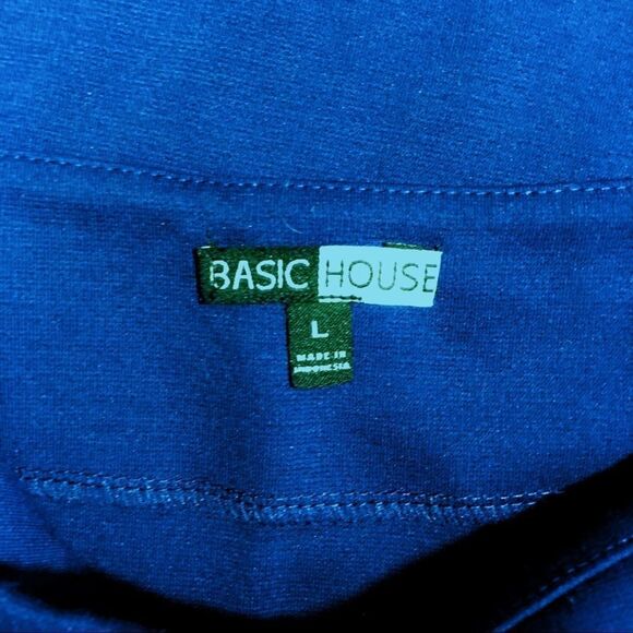 Basic House Blue Stretch Mini Size Large - Picture 4 of 4